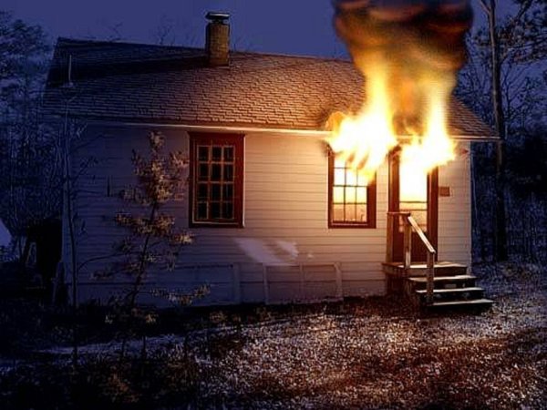 Огонь дома