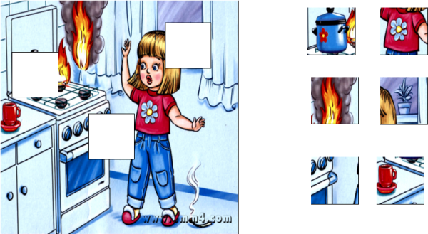 Огонь опасная ситуация