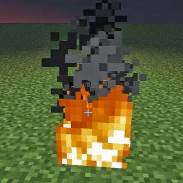 Огонь из МАЙНКРАФТА