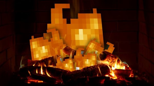 Огонь в МАЙНКРАФТЕ