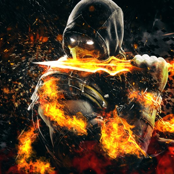 Огненный Скорпион мортал комбат