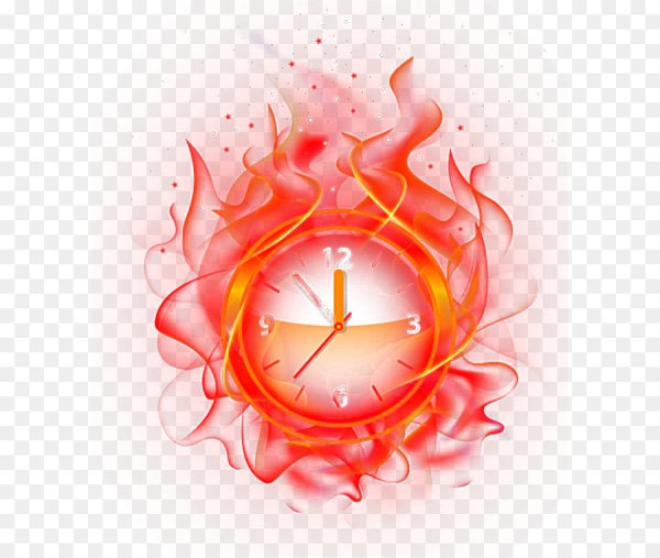 Горящие часы