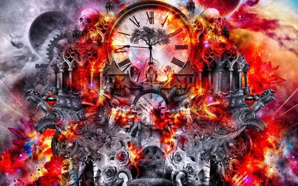 Часы фэнтези