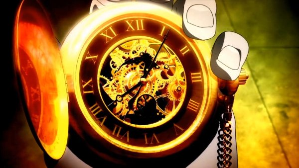 Часы в стиле аниме