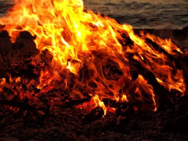 Огонь фото