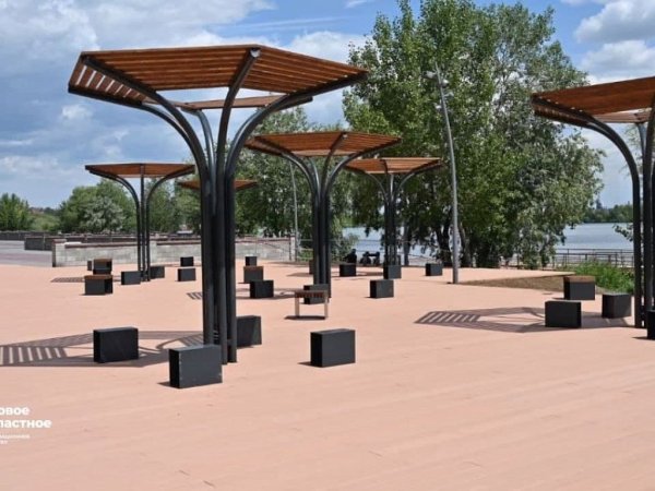 Парк у вечного огня Магнитогорск набережная