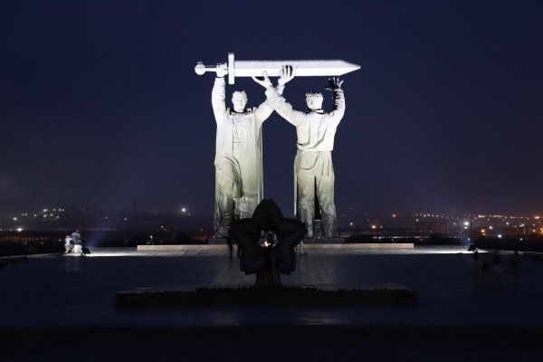 Магнитогорск ночью тыл фронту