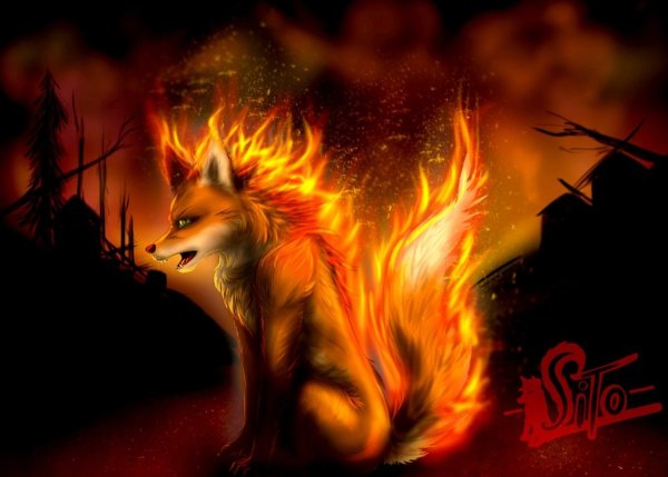 Огненная Кицунэ