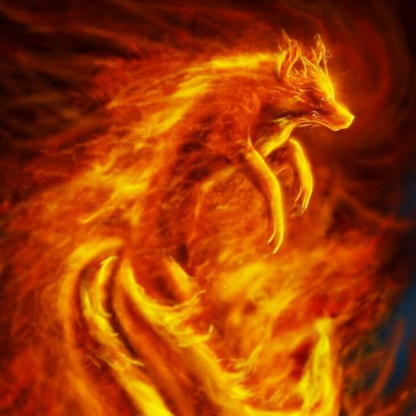 Кицунэ Огненная лиса