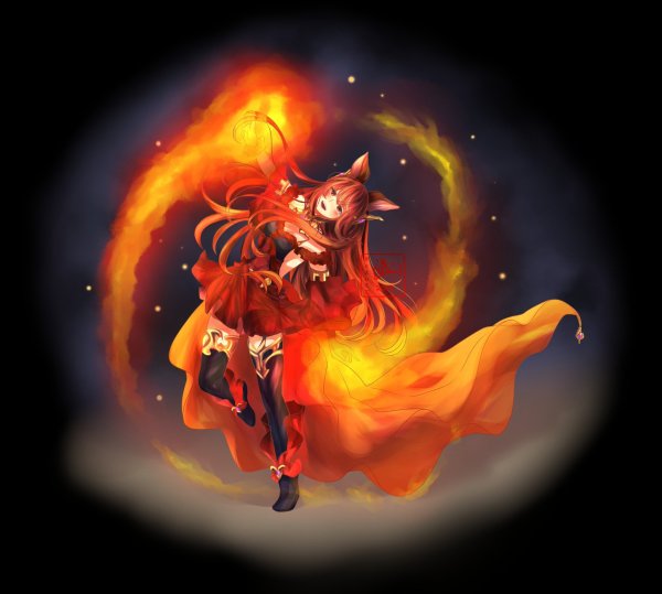 Лиса демон Кицунэ