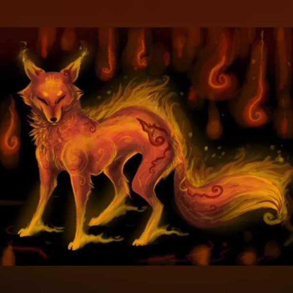 Кицунэ Огненный Лис