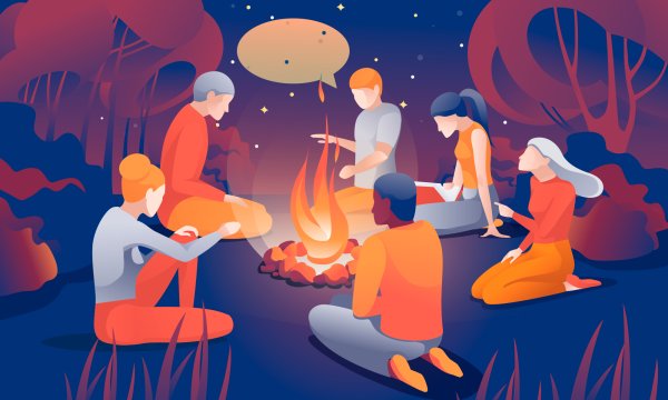 Сторителлинг иллюстрации