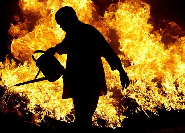 Умышленный поджог