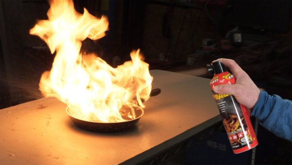 Огонь в банке