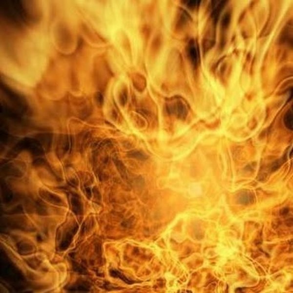 Горящая канистра