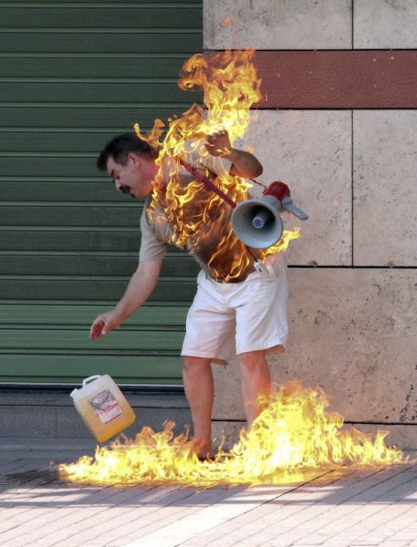 Ирина Славина самосожжение