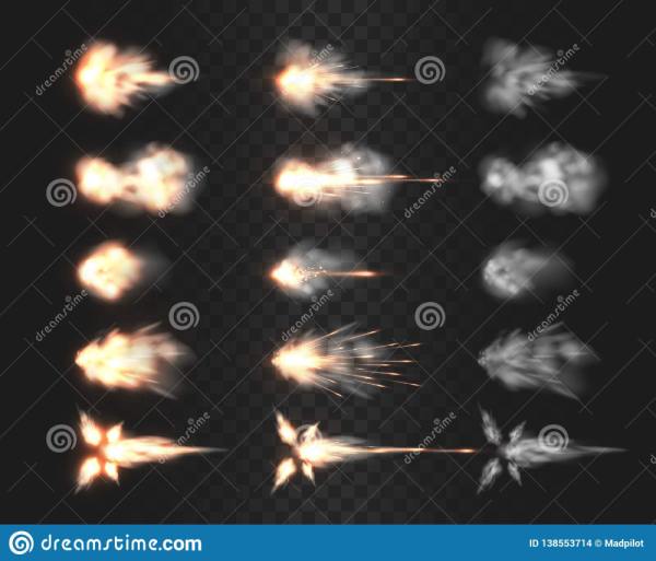 Эффект выстрела для фотошопа