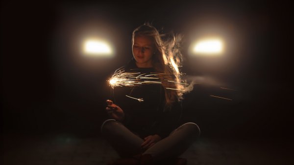 Фотосессия со светом