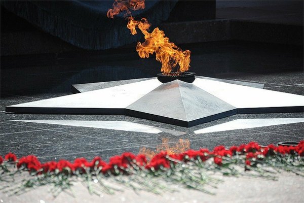 Памятники с вечным огнем Великой Отечественной войны