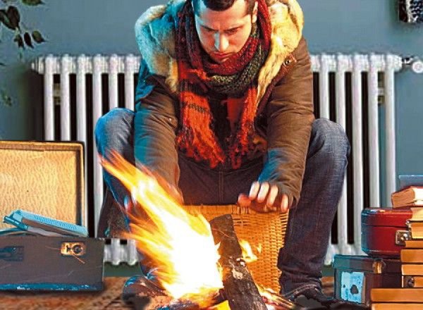 Костер в квартире