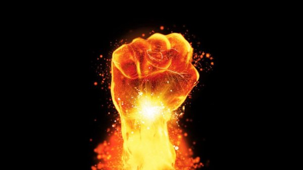Кулак в огне