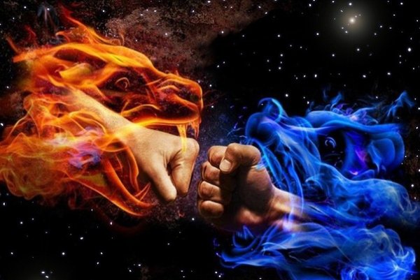 Огненные кулаки на заставку