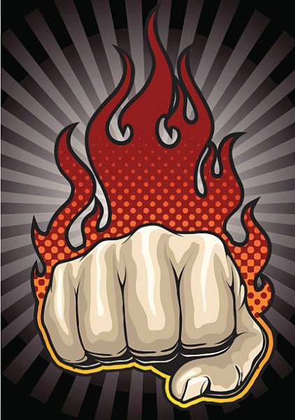 Пламя и кулак