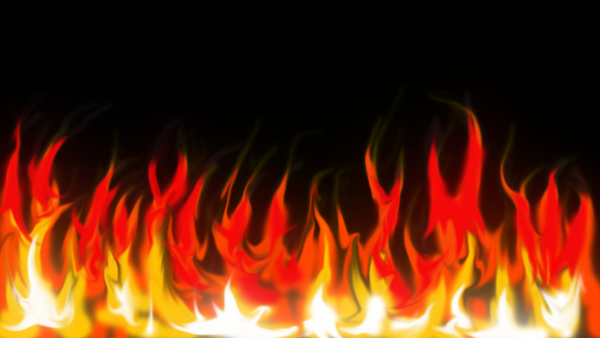 Огненный фон