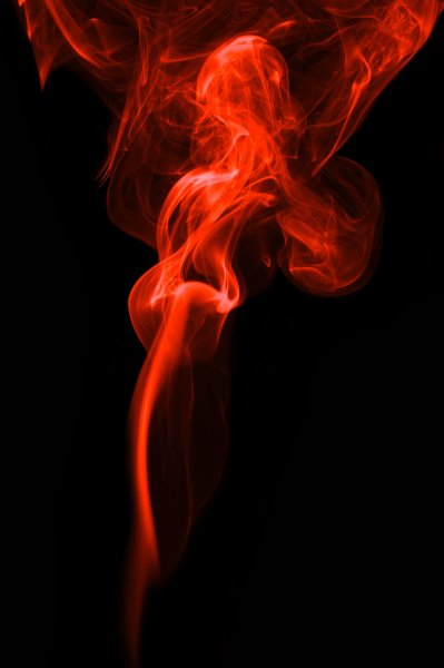 Красный дым