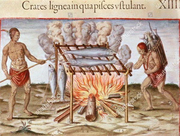 Приготовление пищи древними людьми