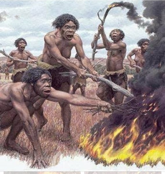 Огонь древних людей