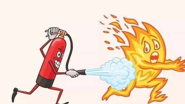 Огнетушитель рисунок