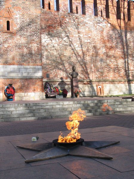 Город Смоленск вечный огонь