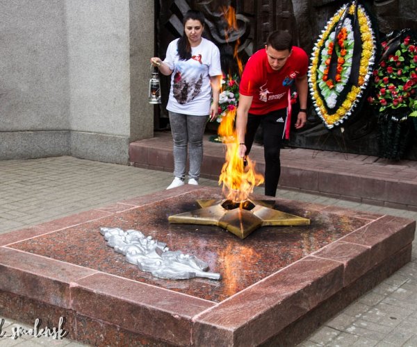 Сквер памяти героев Смоленск