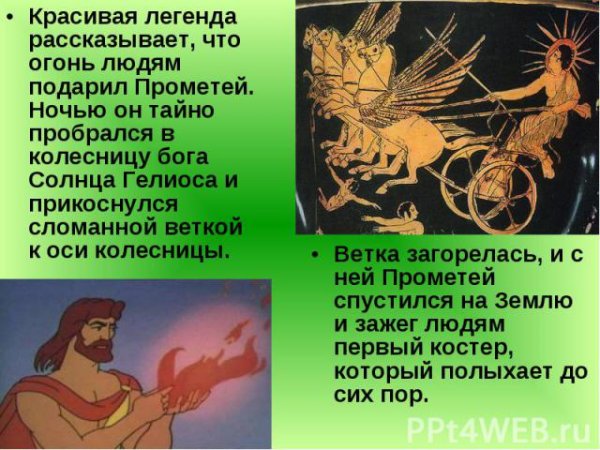 Мифы о огне