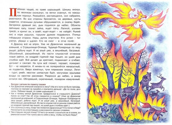Сказки про огонь