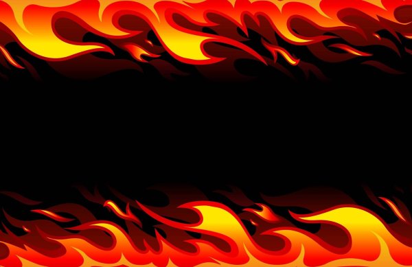 Красный фон огонь