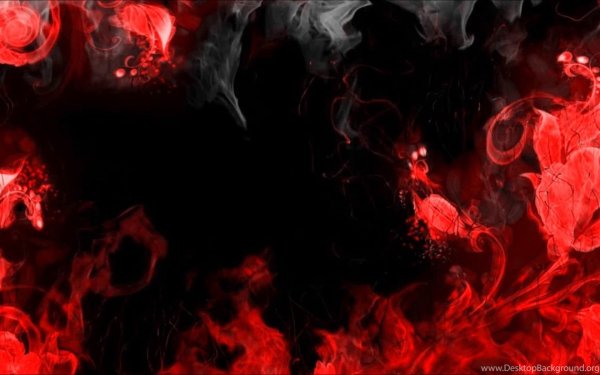 Красно черный огонь