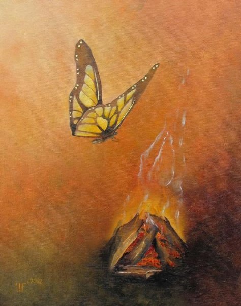 Мотылек и огонь