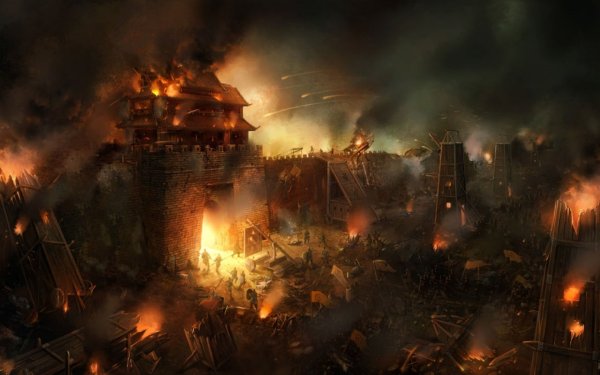 Warhammer Fantasy Battles Осада города