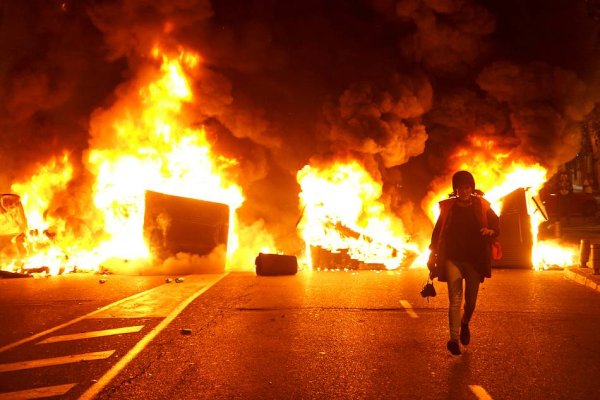 Горящий мост