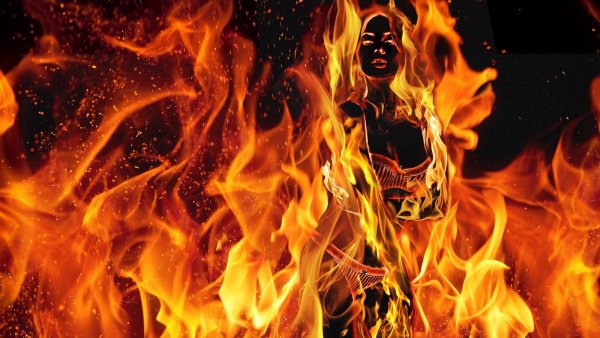 Обои с огнём для подростков