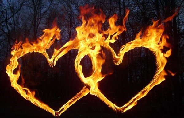 Огненное сердечко