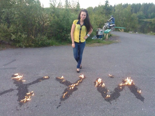 Огонь из социальных сетей