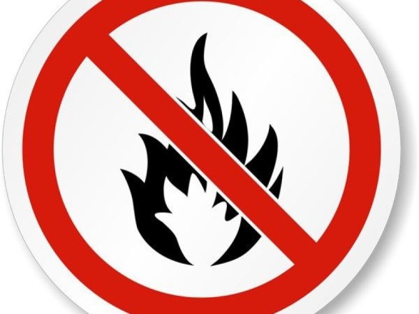 Знак «пожароопасно»