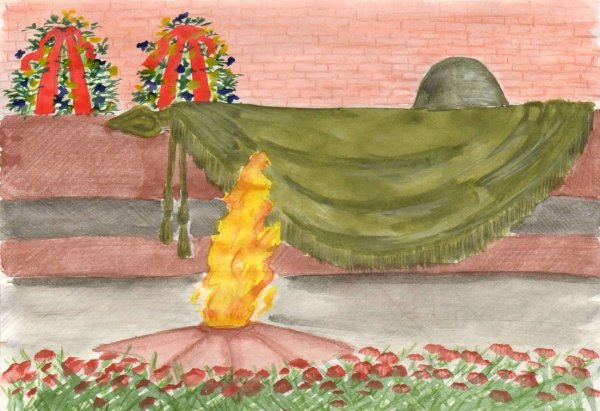 Рисунок посвященный Дню Победы