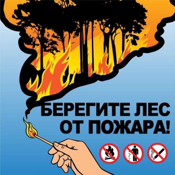 Аншлаг берегите лес от пожара