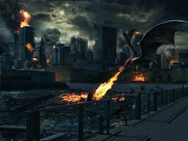 Власть огня 2002 драконы