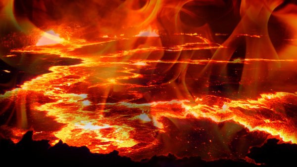 Планета в огне