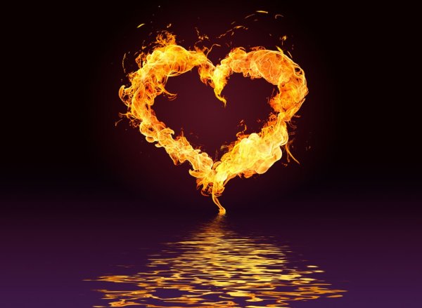 Горящее сердце